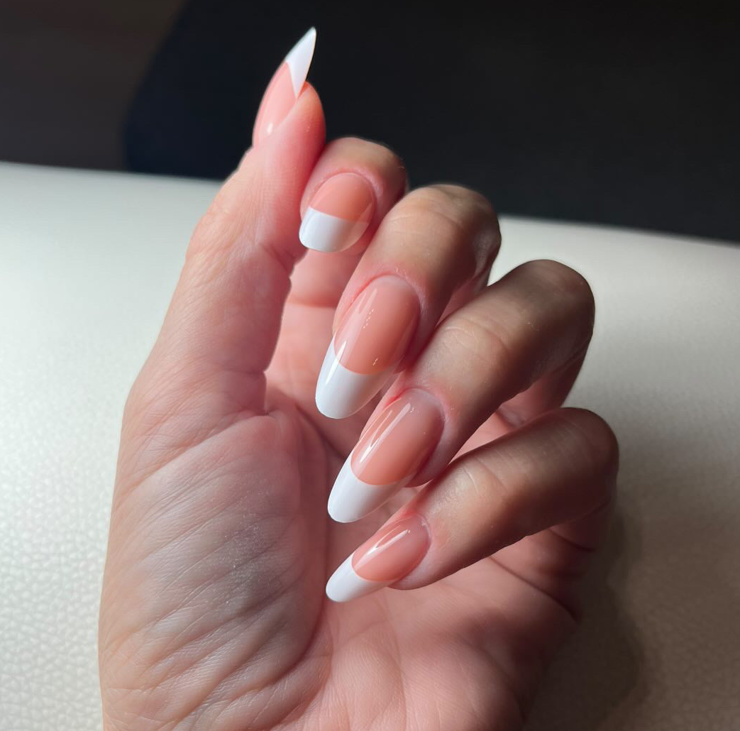 Gelly Tips French - Almond