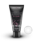 Acrigel My Acrigel Clear applicazione su unghia con dual form