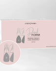 Dual Form Inverse French - Long Mandorla Cold Nails dual form inverse french mandorla lunga confezione