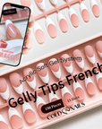 Gelly Tips French - Almond