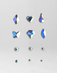 Cristalli Silver Blue
