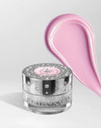 Flow Gel 07 Pastel Rose Cold Nails, gel costruttore autolivellante da 15 g in tonalità rosa pastello lattiginoso
