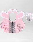 Rotolo nail form con linee guida