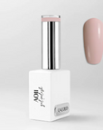 Smalto Semipermanente A011 Princess Cold Nails, flacone da 15 ml con swatch nude rosato