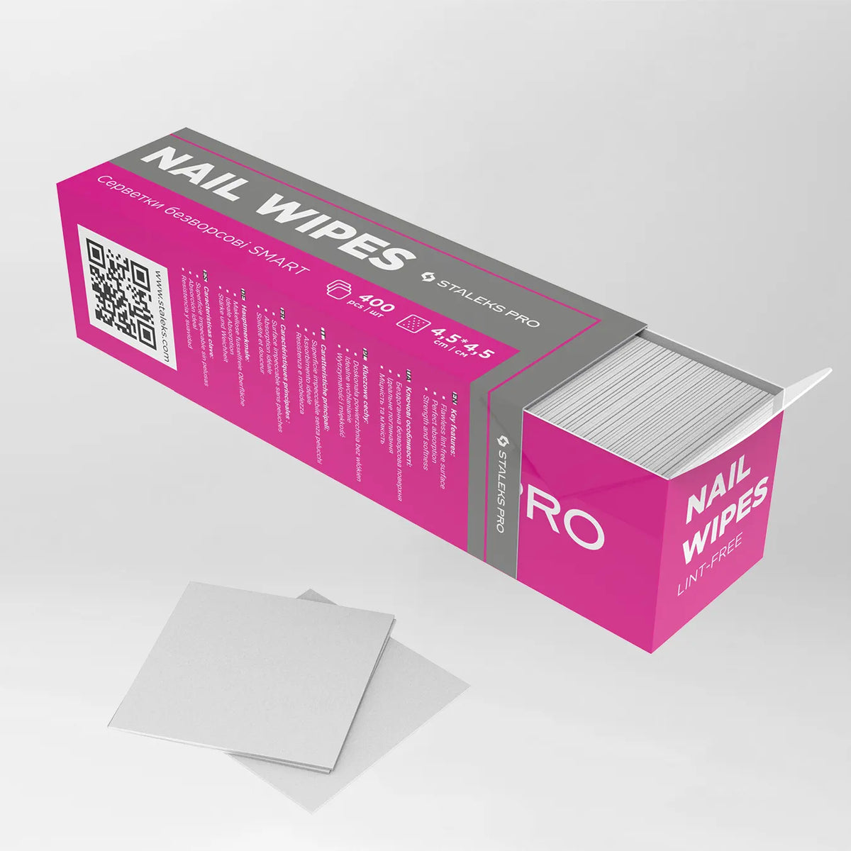 Salviette senza residui 400 pezzi Cold Nails lint-free