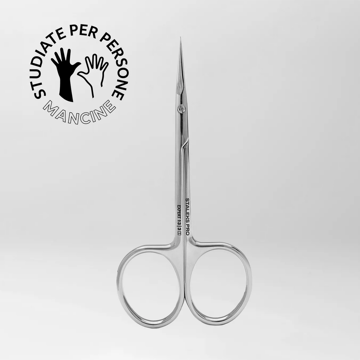 Forbici Professionali per Mancini Expert 13/3 Cold Nails uncino