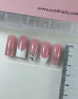 Dual Form Line French Short Mandorla ricostruzione con gel o acrigel