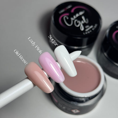 Cream Gel Lady Pink: Cream Gel Cremoso e Coprente