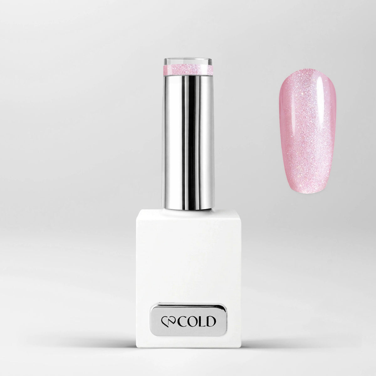 Semipermanente Cat's Eye C004 Rosa Quarzo Cold Nails flacone