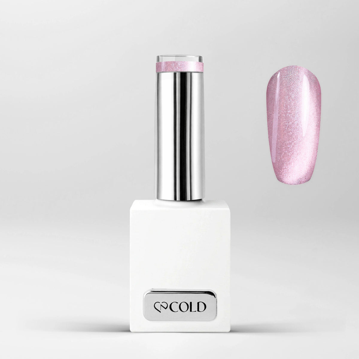 Semipermanente Cat's Eye C005 Rosa Saturo Cold Nails flacone