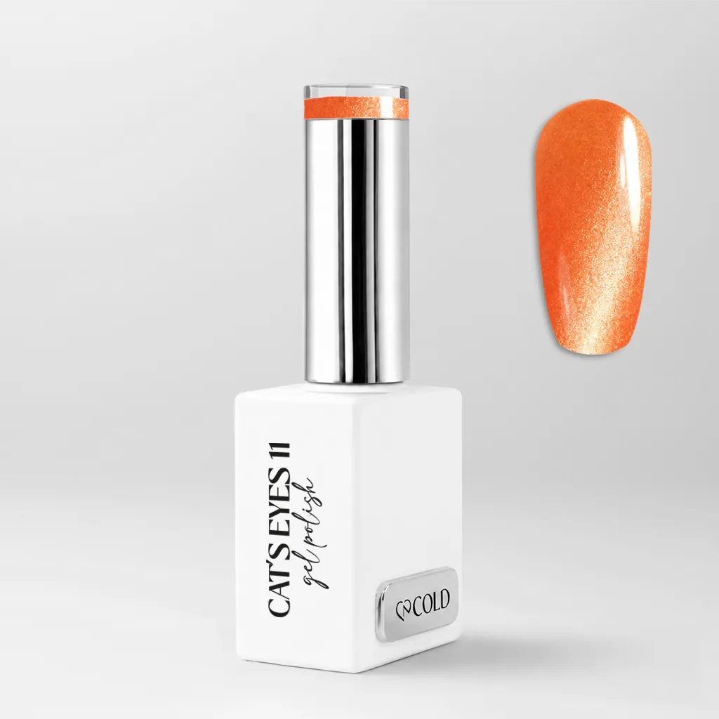 Semipermanente Cat's Eye 11 pesca Cold Nails flacone