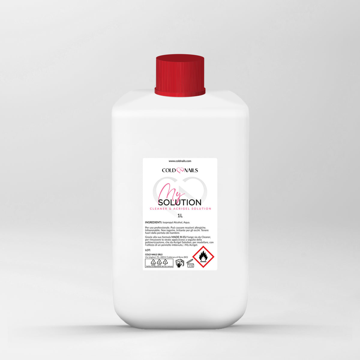 My Solution Cold Nails cleaner e acrigel solution 1 litro