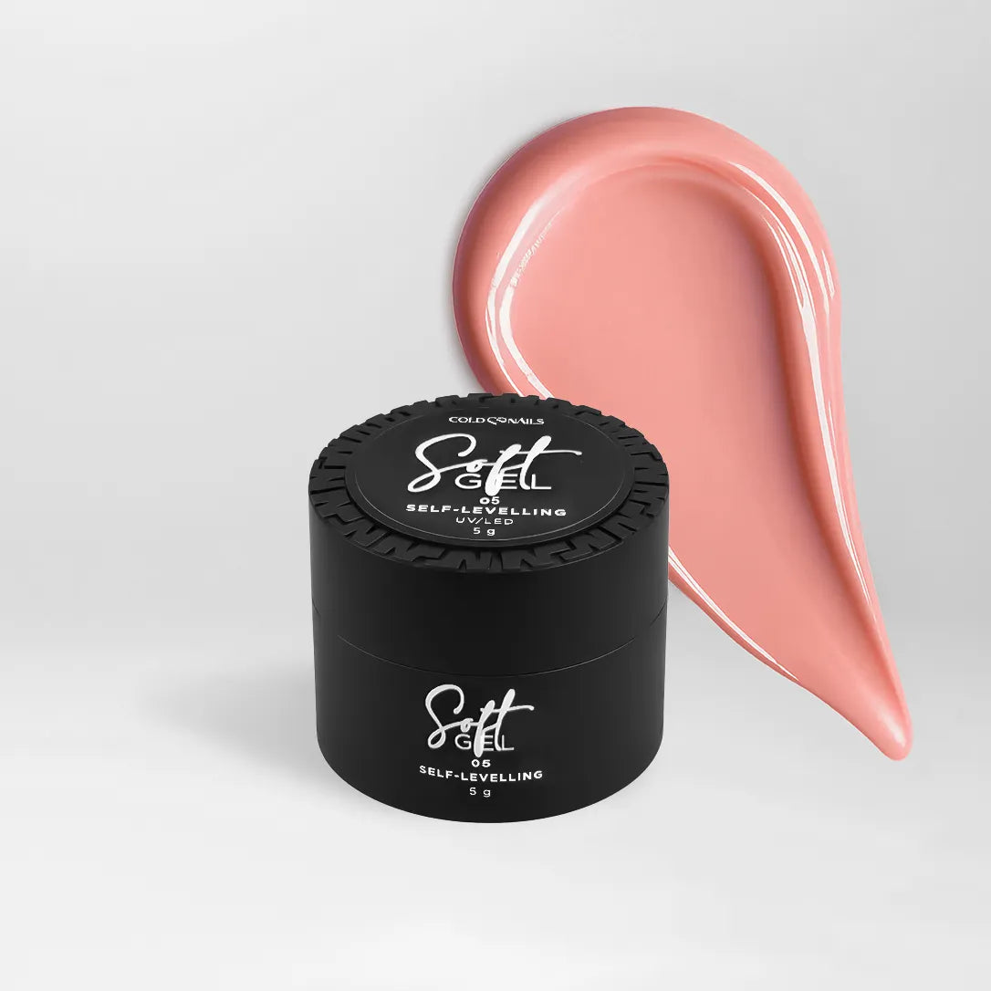 Soft Gel autolivellante texture nel barattolo campione 5g