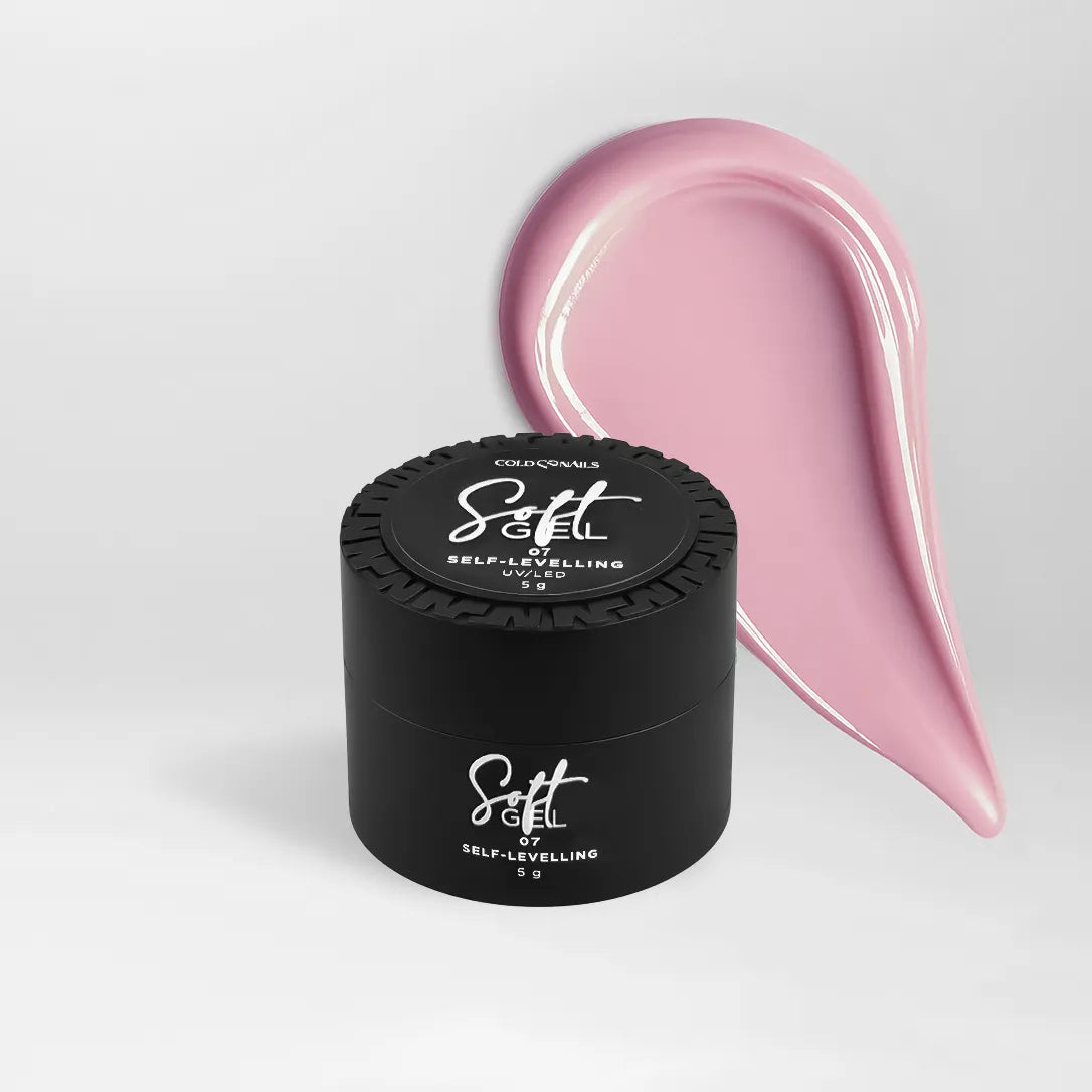 Soft Gel autolivellante texture nel barattolo campione 5g