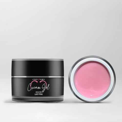 Cream Gel Lady Pink: Cream Gel Cremoso e Coprente