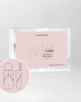 Dual Form Line French Short Square Cold Nails dual form line french short square confezione