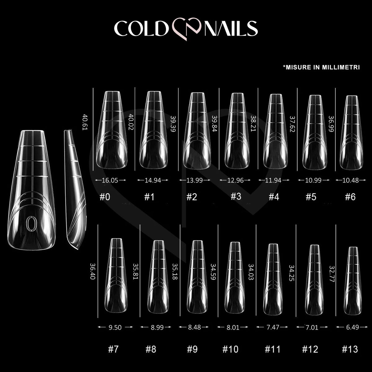 Dual Form Coffin formine trasparenti riutilizzabili
