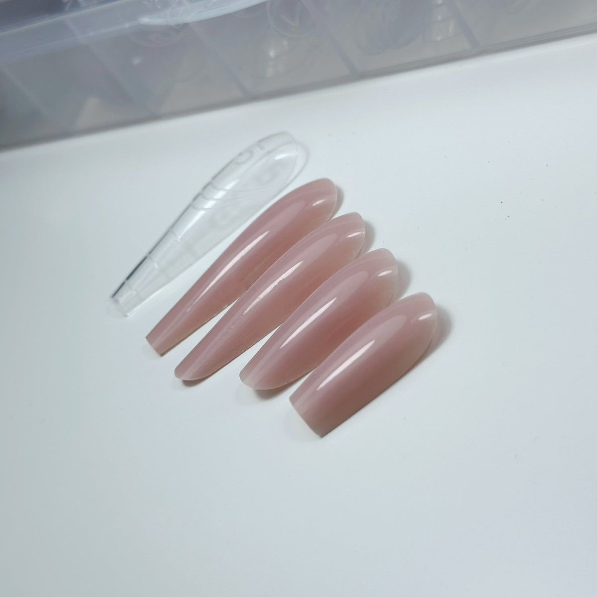 Dual Form Coffin ricostruzione con gel o acrigel
