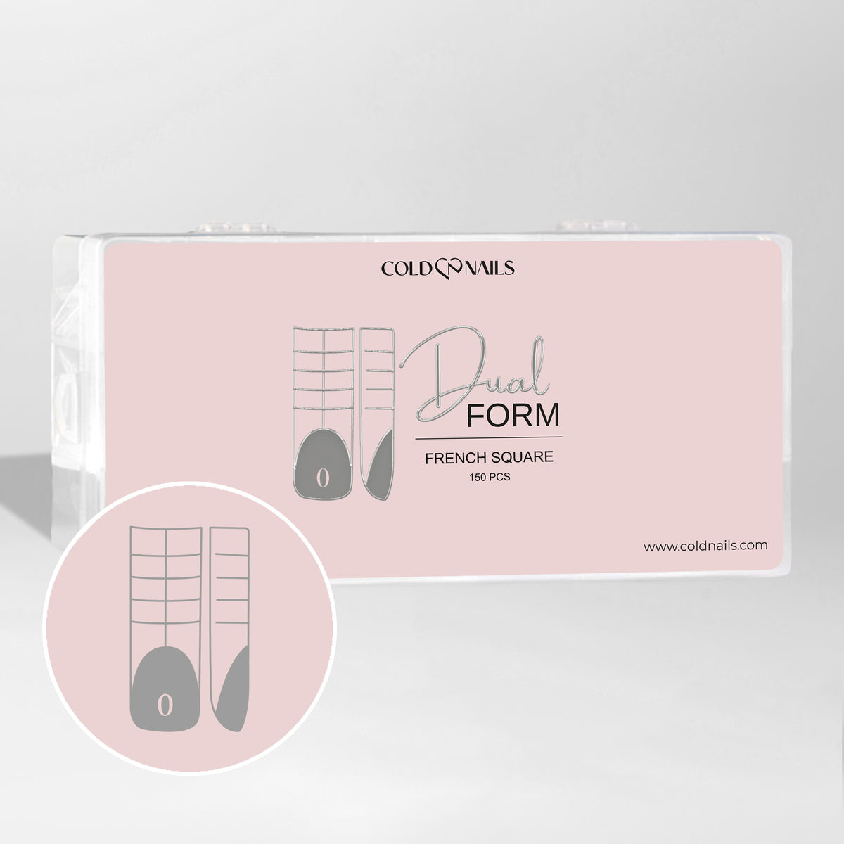 Dual Form Paper Dual Form French - Square – Cold Nails Store