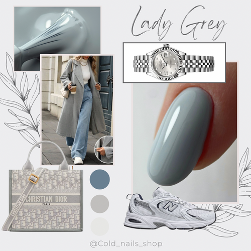 Colore Semipermanente W001 Lady Grey