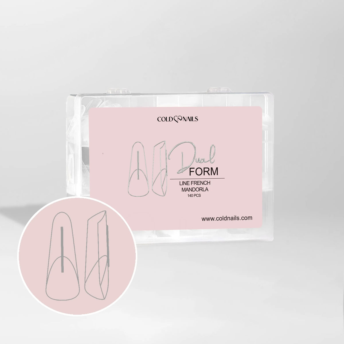 Dual Form Line French Mandorla Cold Nails dual form line french mandorla confezione