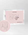 Dual Form Line French Square Cold Nails dual form line french square confezione