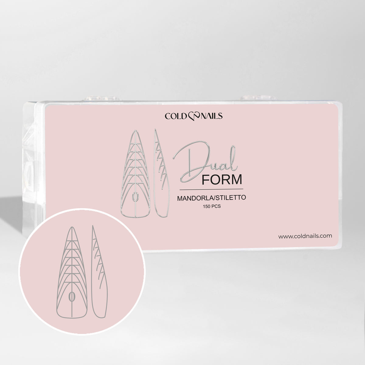 Dual Form Mandorla/Stiletto Cold Nails dual form mandorla e stiletto confezione
