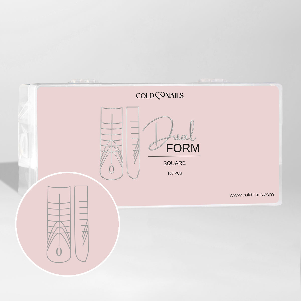 Dual Form Quadrata - Square Cold Nails dual form quadrata (square) confezione
