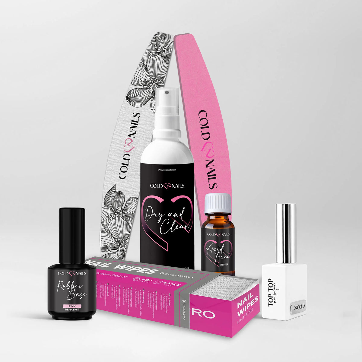 Set Semipermanente Cold Nails contenuto completo