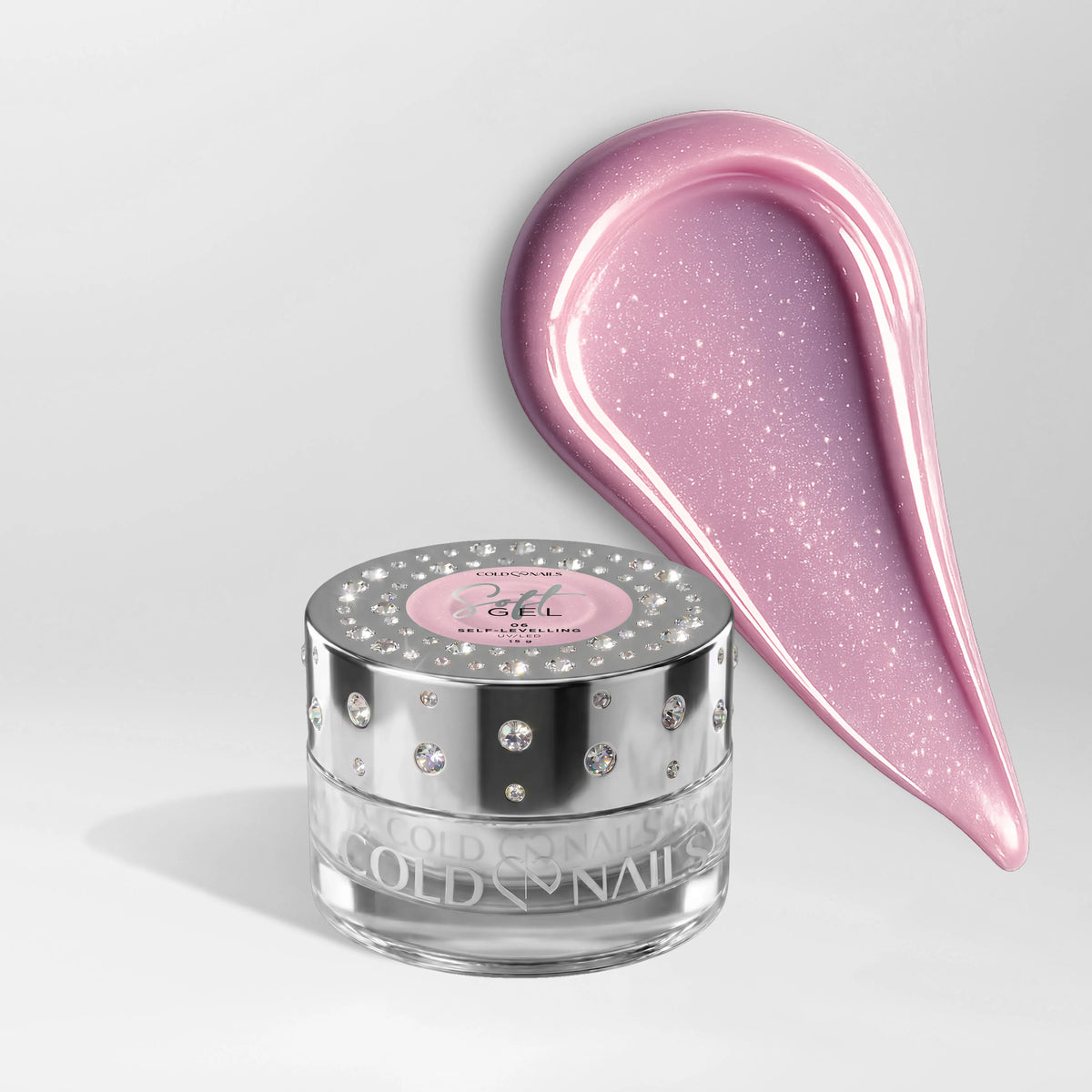 Soft Gel 06 Sugar Sparkle formato 15g Cold Nails