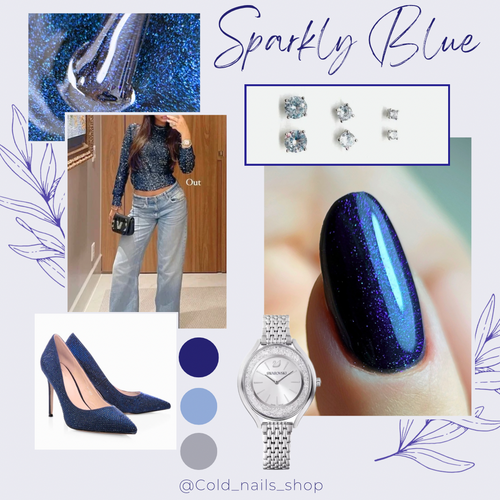 Colore Semipermanente G002 Sparkly Blue