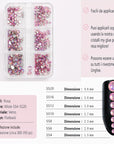 Cristalli Rosa: Strass Brillanti per Nail Art