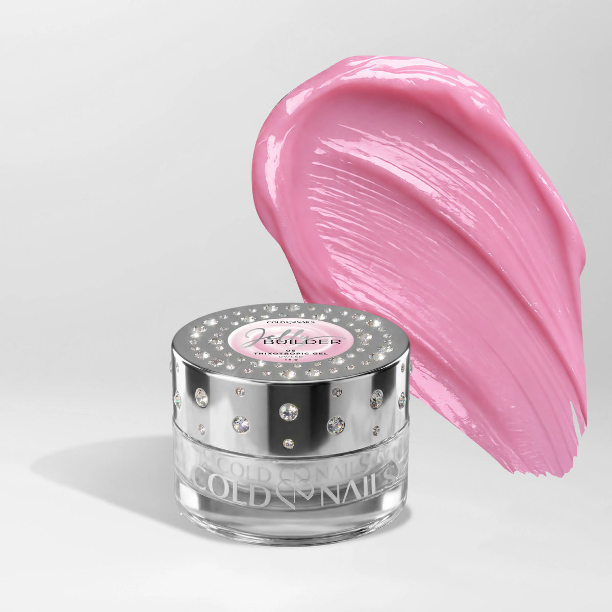 Jelly Builder Blossom Pink texture tixotropica nel barattolo