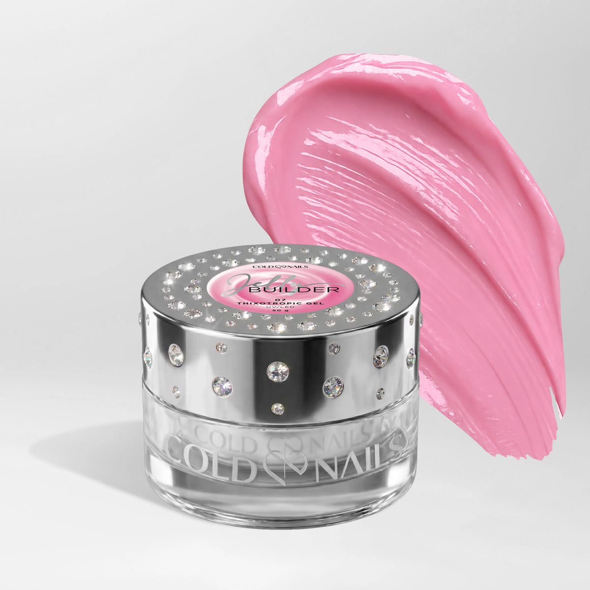 Jelly 07 Bubblegum Pink 50g Cold Nails barattolo builder gel